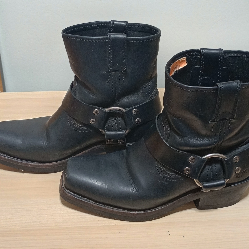 Harley Davidson Women's El Paso Motorcycle Boots Size 6